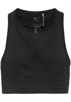 Nike x MMW zip-up sports bra - Black