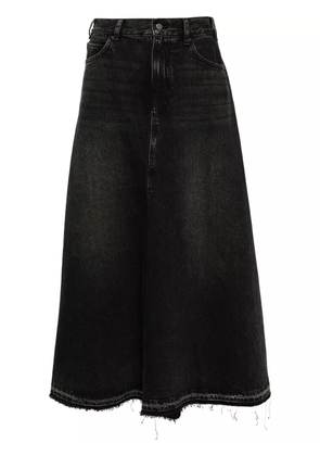 JNBY distressed maxi denim skirt - Grey