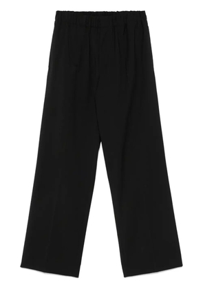 SANDRO straight-leg trousers - Black