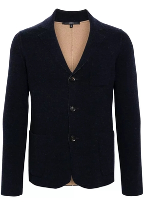 Gucci single-breasted wool blazer - Blue