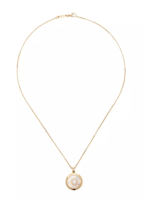 Chopard Pre-Owned 18kt yellow gold Happy Diamonds Icons necklace