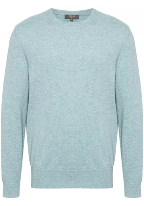 N.Peal Oxford organic-cotton jumper - Blue