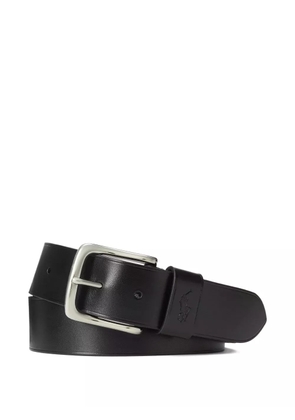 Polo Ralph Lauren buckle leather belt - Black