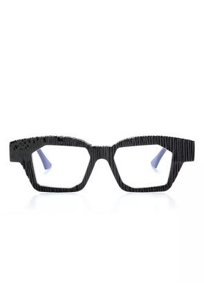Kuboraum K36 rectangle-frame glasses - Black