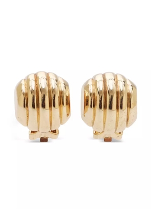 Christian Dior Pre-Owned 1990-2000s clip-on earrings - Gold