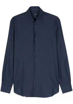 Barba long-sleeve shirt - Blue