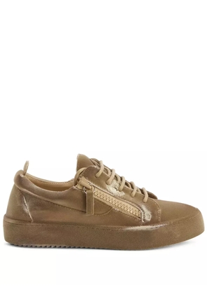 Giuseppe Zanotti Gail suede sneakers - Neutrals