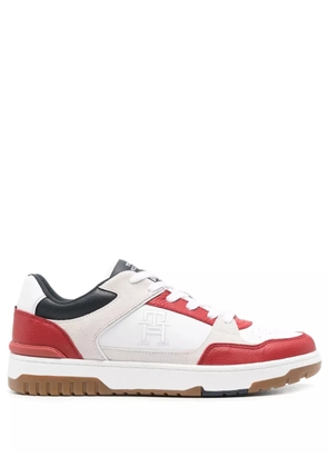 Tommy Hilfiger Basket Street Block leather sneakers - White
