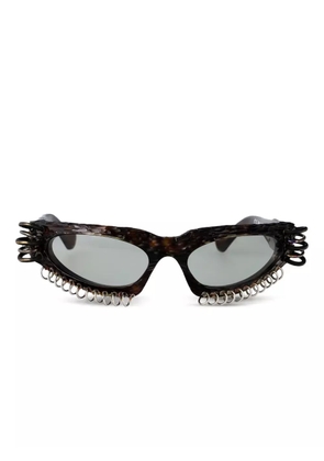 Kuboraum E21 sunglasses - Brown