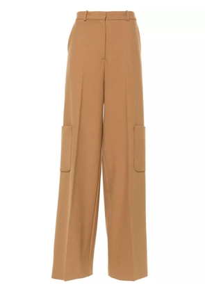 Viktor & Rolf cargo-pockets wide-leg trousers - Brown