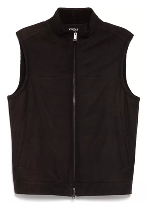 Zegna suede vest - Brown
