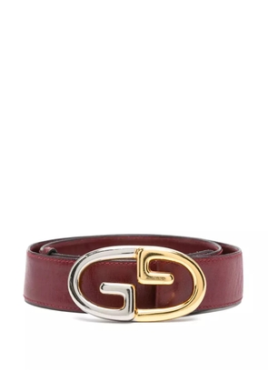 Gucci Pre-Owned 2000s leather belt - Red