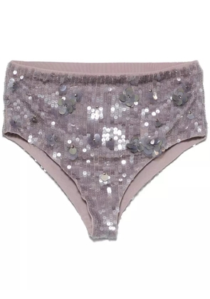 P.A.R.O.S.H. Glow mini shorts - Grey