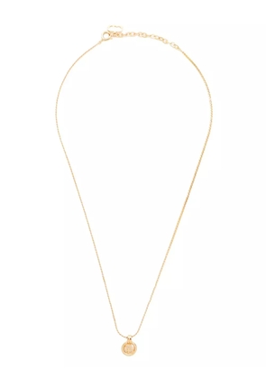 Christian Dior Pre-Owned 2000s CD Logo necklace - Gold