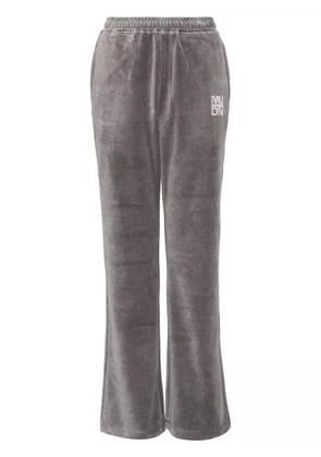 Musium Div. velvet track pants - Grey