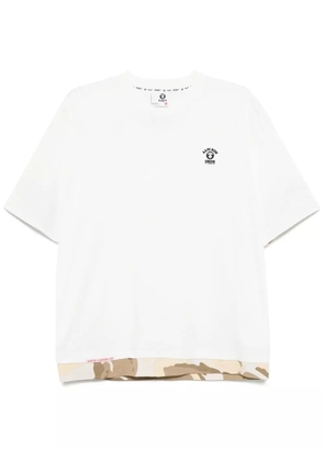 AAPE BY *A BATHING APE® cotton T-shirt - White