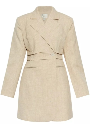 Gestuz blazer mini dress - Neutrals
