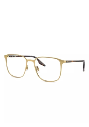 Ray-Ban logo-lettering glasses - Gold