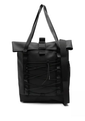 Rains Trail Rolltop tote bag - Black