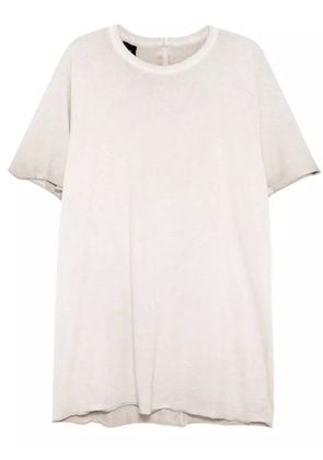 Boris Bidjan Saberi crew-neck T-shirt - Neutrals