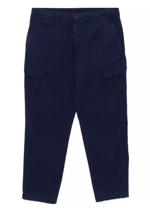 PS Paul Smith Zebra-motif cargo pants - Blue