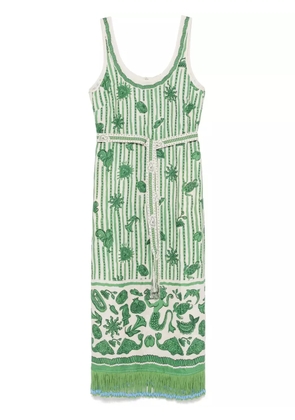 ALEMAIS Lula maxi dress - Green