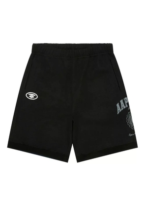 AAPE BY *A BATHING APE® graphic-print track shorts - Black