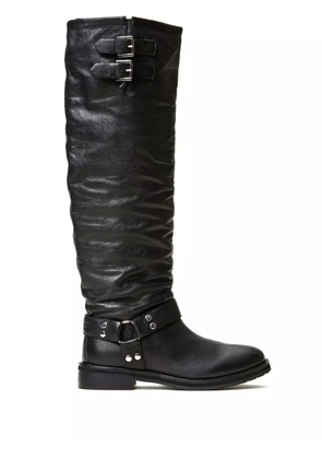TWINSET Darcy knee-high boots - Black