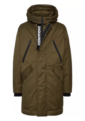 DSQUARED2 hooded parka - Brown