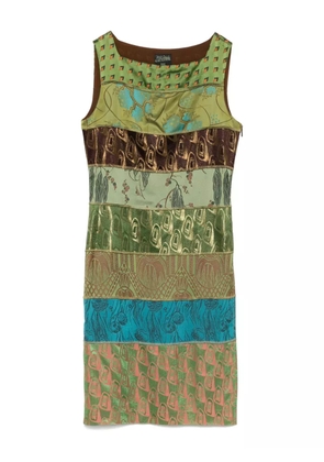 Jean Paul Gaultier Pre-Owned 2000s panelled mini dress - Green