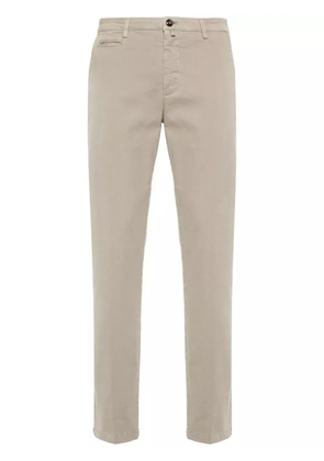 Briglia 1949 slim-cut chino trousers - Neutrals