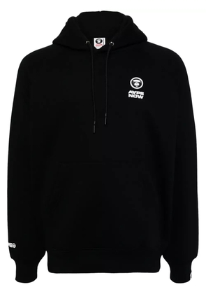 AAPE BY *A BATHING APE® logo-patched hoodie - Black