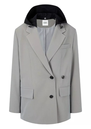 TOMBOY hooded blazer - Grey