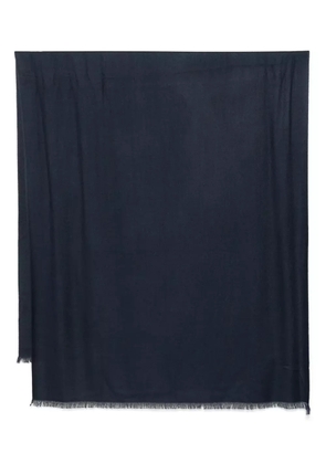 N.Peal Pashmina scarf - Blue