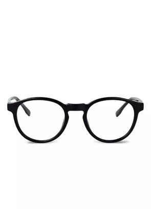 Lacoste round-frame glasses - Black