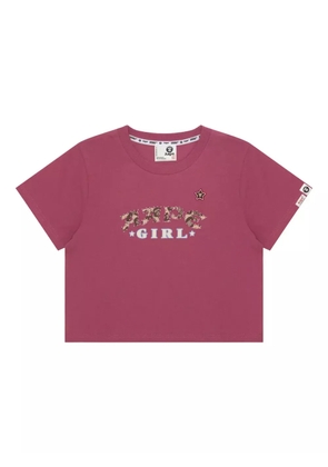 AAPE BY *A BATHING APE® graphic star-print T-shirt - Red