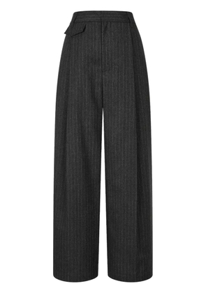 STUDIO TOMBOY striped wide-leg trousers - Grey