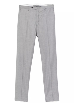 Incotex slub-texture trousers - Grey