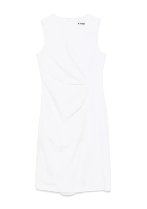 Jil Sander Pre-Owned 2010s poplin midi dress - White