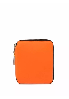 Comme Des Garçons Wallet zipped leather wallet - Orange