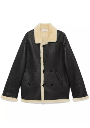 A.N.G.E.L.O. Vintage Cult 1990s leather coat - Grey