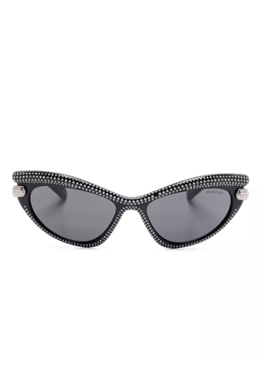 Swarovski Eyewear cat eye sunglasses - Black