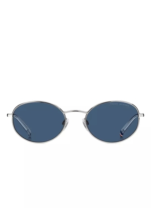 Tommy Hilfiger logo-print sunglasses - Grey