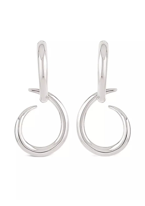 Dinny Hall Toro drop hoops - Silver