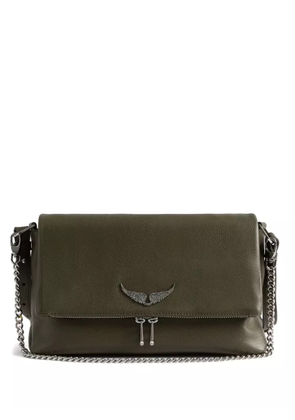Zadig&Voltaire Rocky wings chain-strap shoulder bag - Green