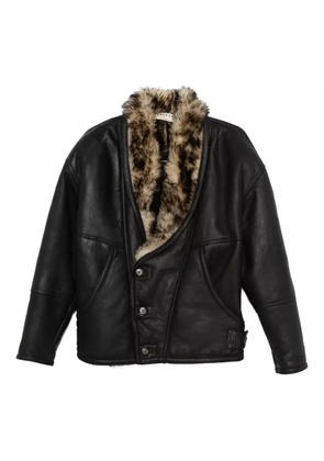 A.N.G.E.L.O. Vintage Cult 1980s shearling coat - Black