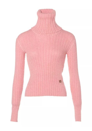 CHANEL Pre-Owned 2001 CC-logo sweater - Pink
