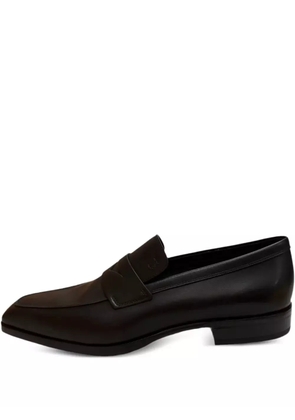 Tod's penny leather loafers - Black