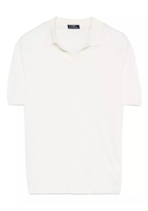 Barba linen T-shirt - White