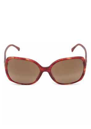 CHANEL Pre-Owned 2000s CC sunglasses - Red